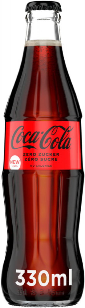 Coca Cola Zero 33cl Glas